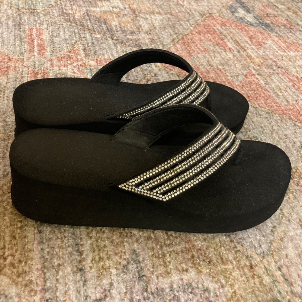 Platform Glam Flip flops - Picture 4 of 5